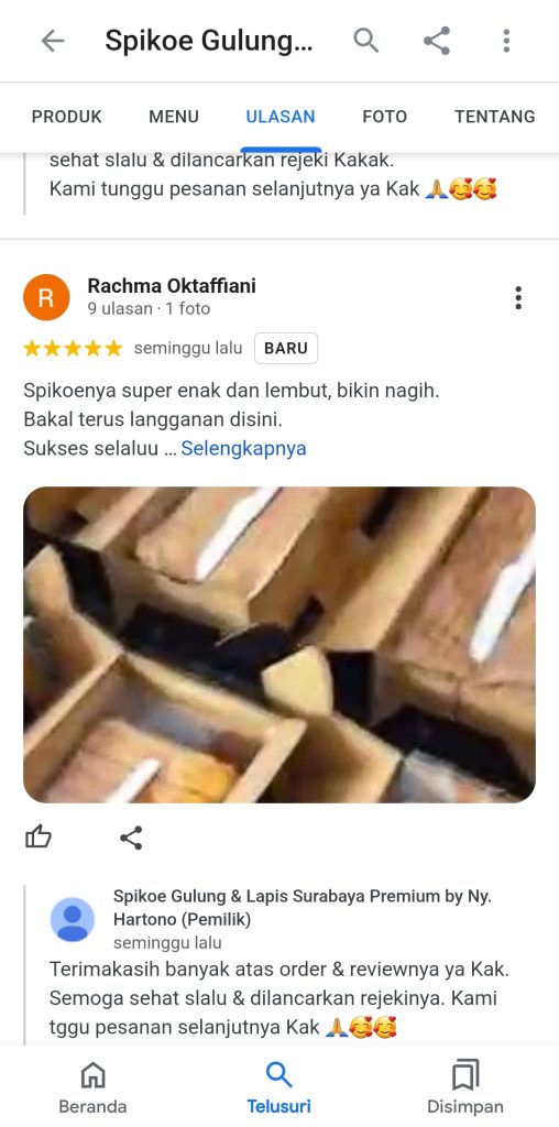 testimoni spiku