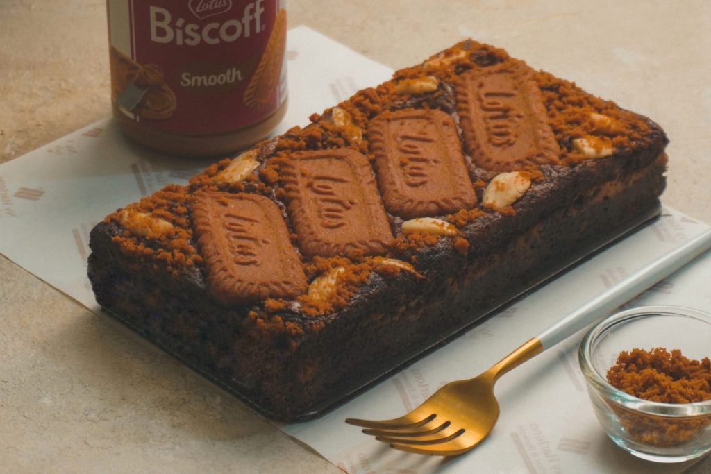 brownies biscoff lava